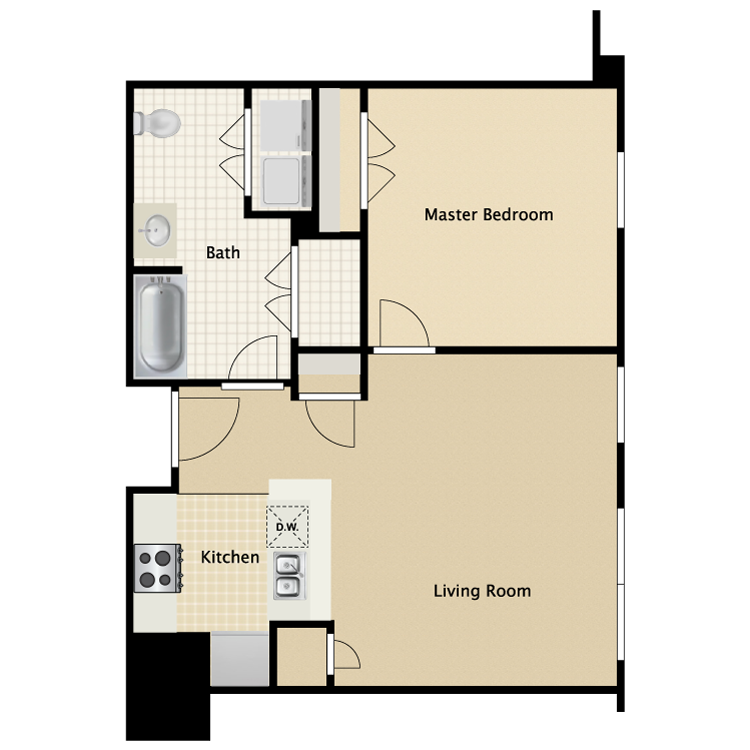 Suite A Floorplan