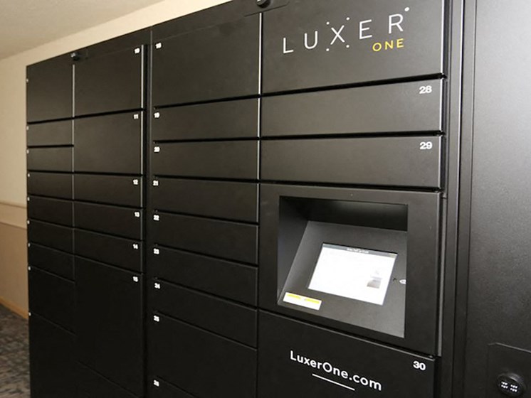 Luxer One package lockers