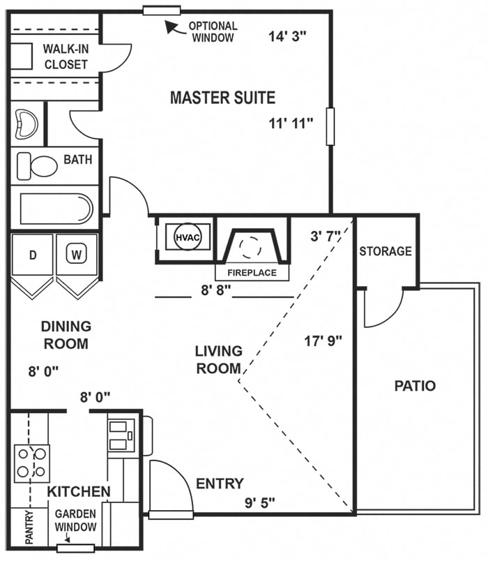 floor plans of baxter crossings apartments in chesterfield mo