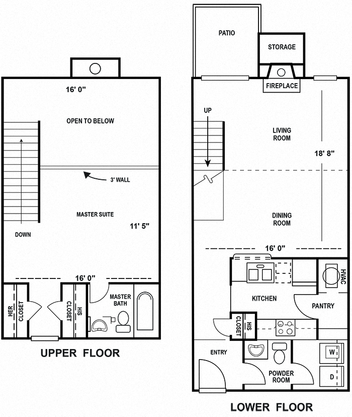 Suite A Floorplan