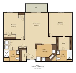 2 Bedroom