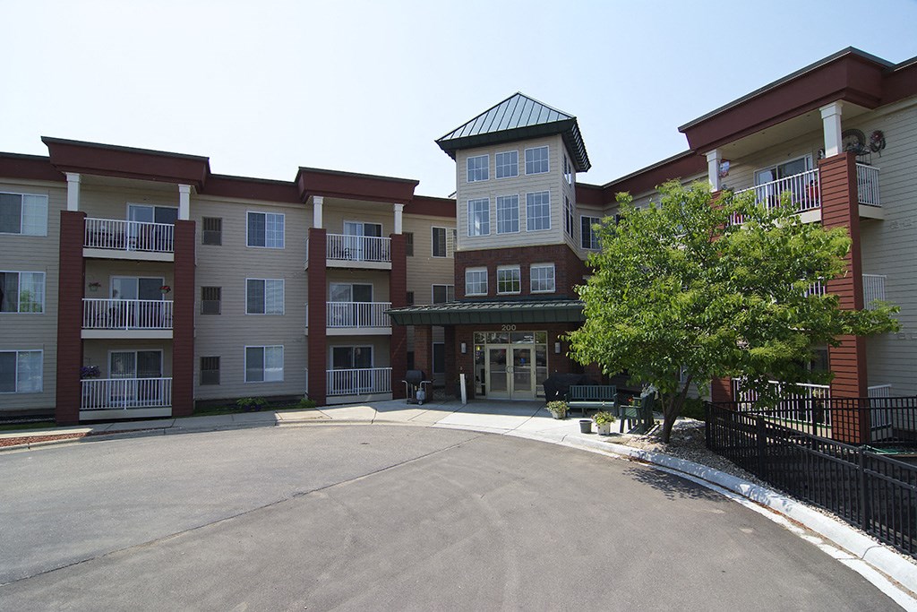Front of building