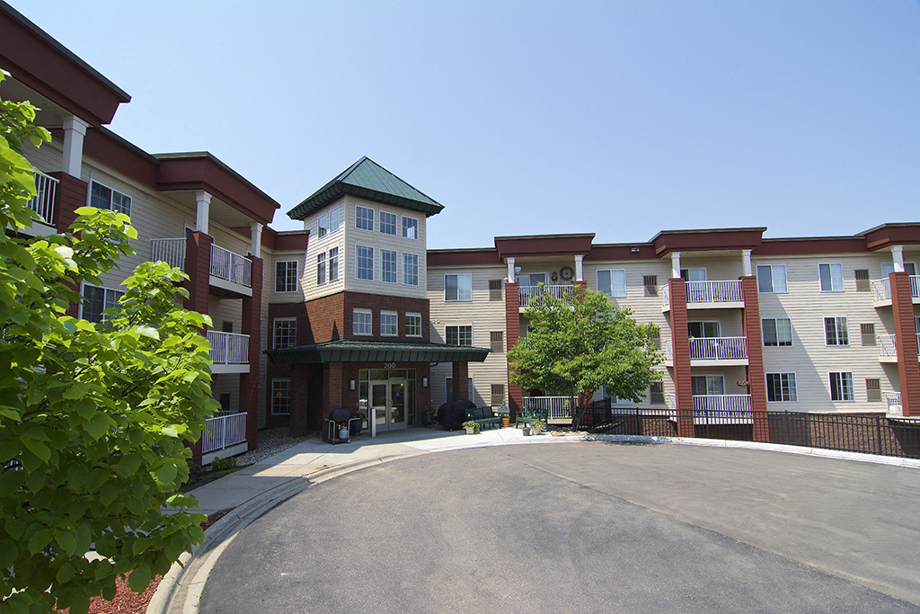 Front of building