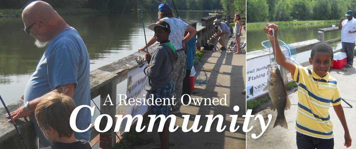 Resident Owned Community - fishing derby