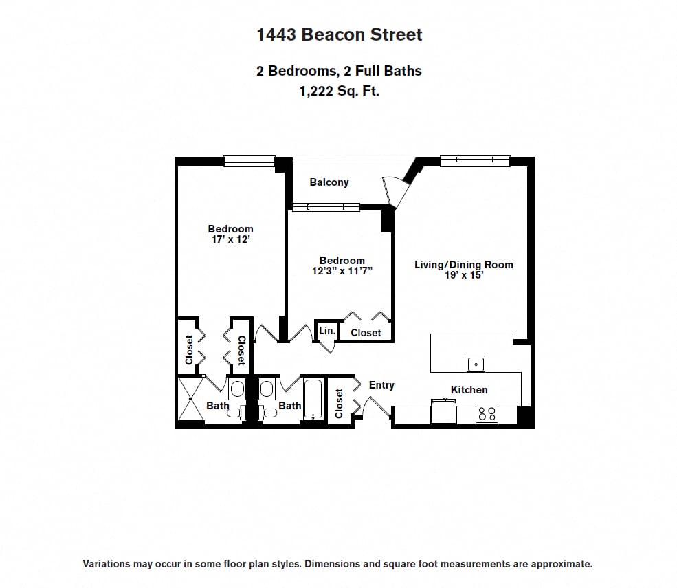Click to view Floor plan 2 Bed/2 Bath image 8