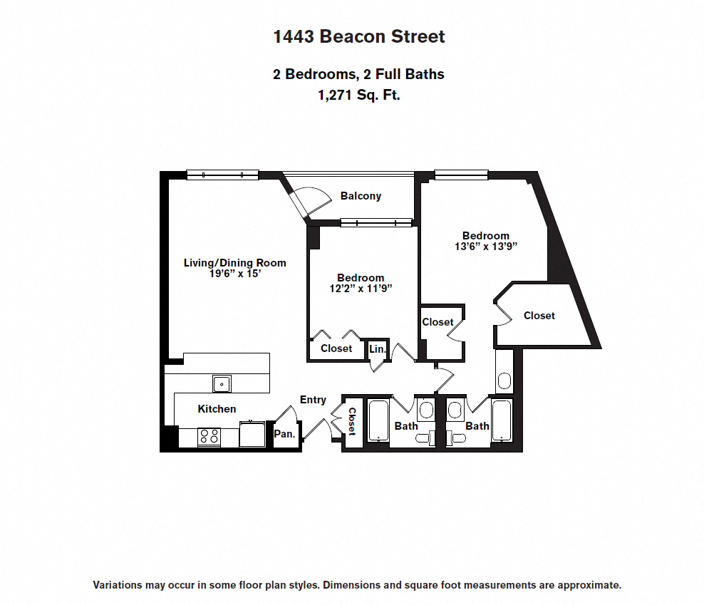 Click to view Floor plan 2 Bed/2 Bath image 10