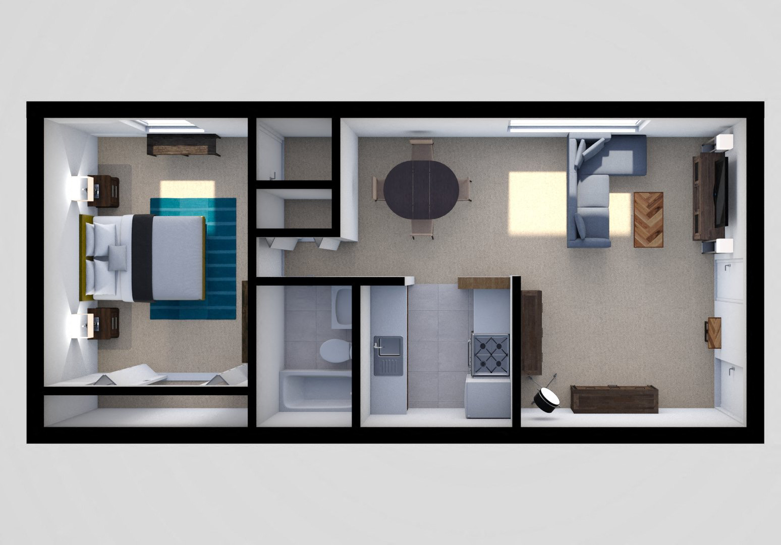 Suite A Floorplan