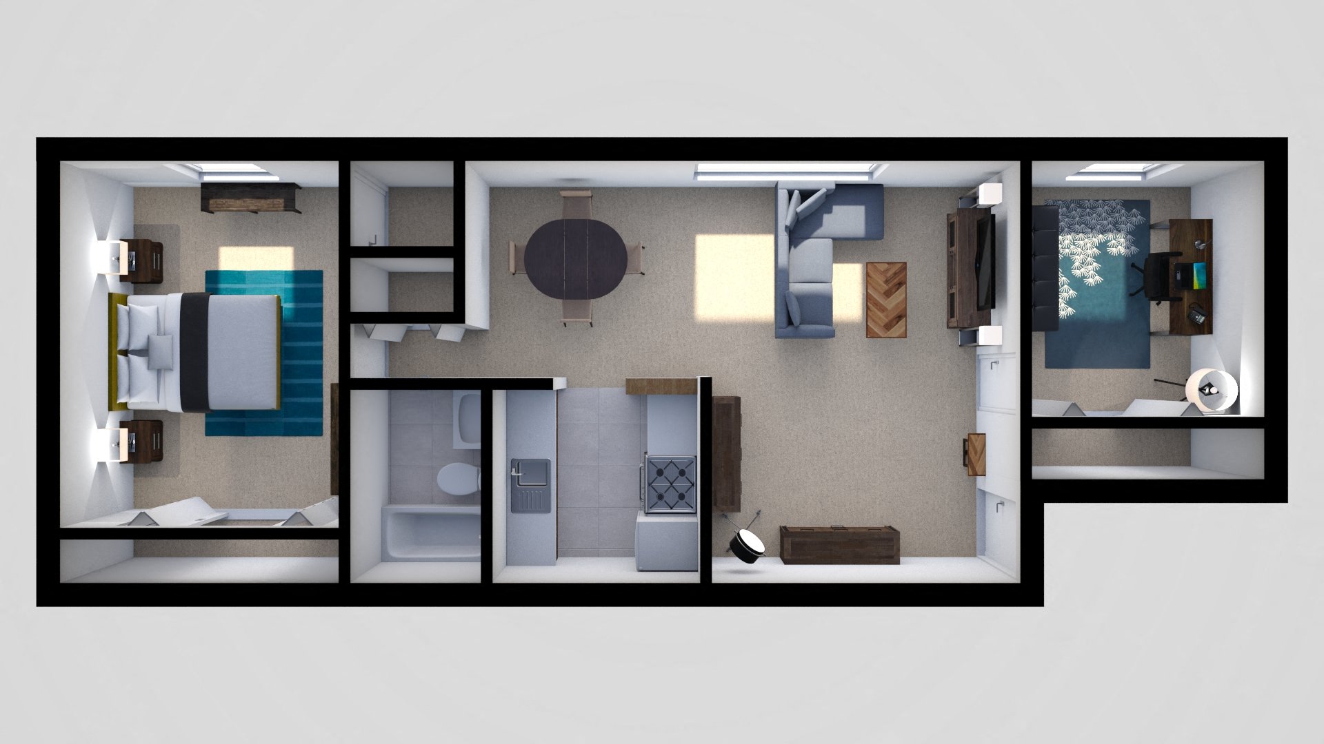 Suite A Floorplan