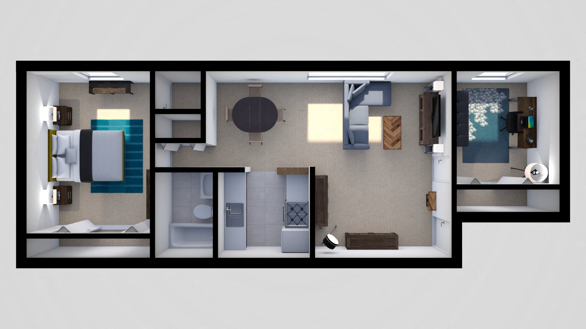 Studio, 1 & 2 Bedroom Apartments in Cockeysville Rossbrooke