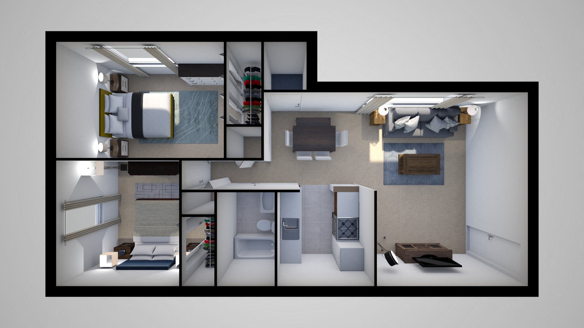 Suite A Floorplan