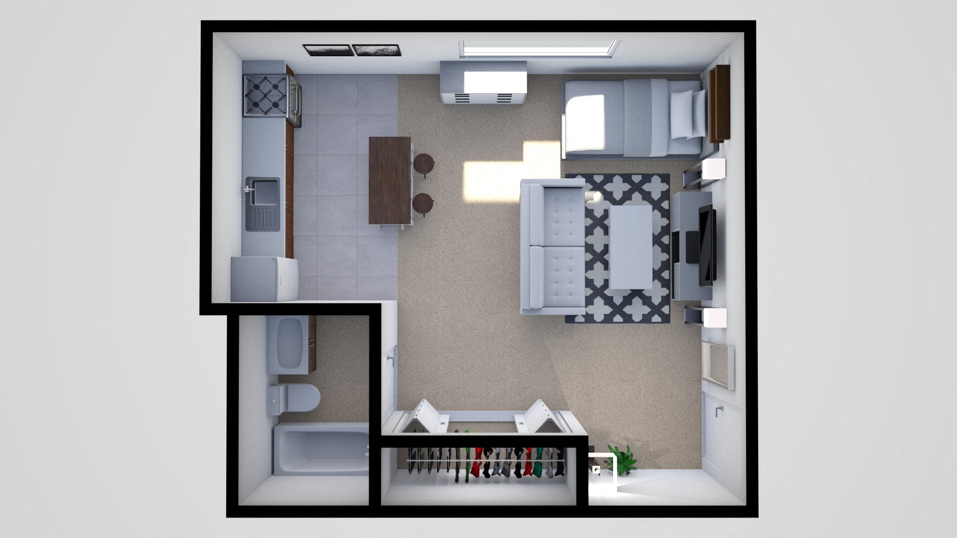 Studio, 1 & 2 Bedroom Apartments in Cockeysville Rossbrooke