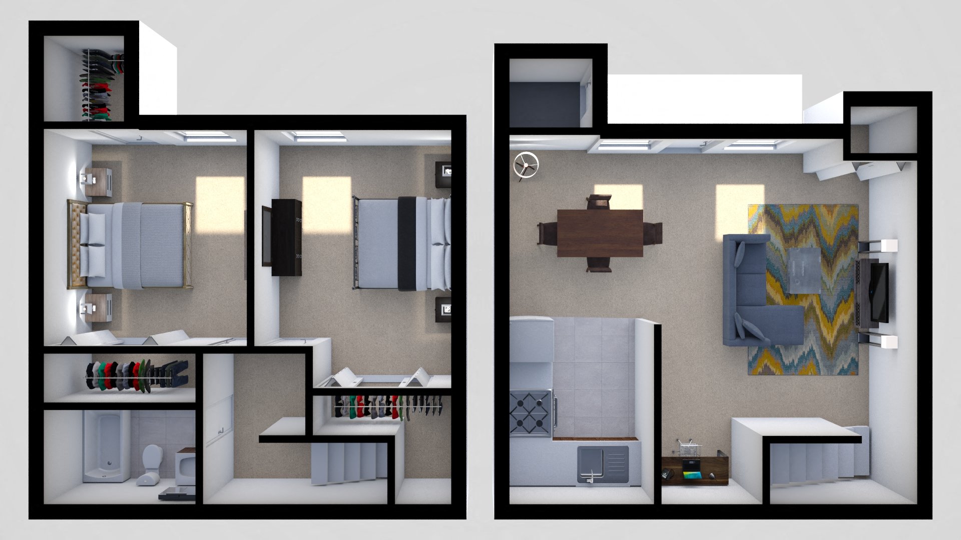 Studio, 1 & 2 Bedroom Apartments in Cockeysville Rossbrooke