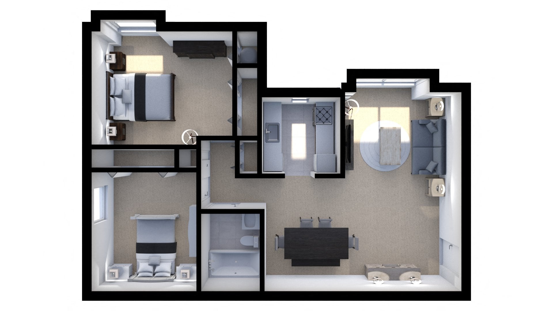 Suite A Floorplan
