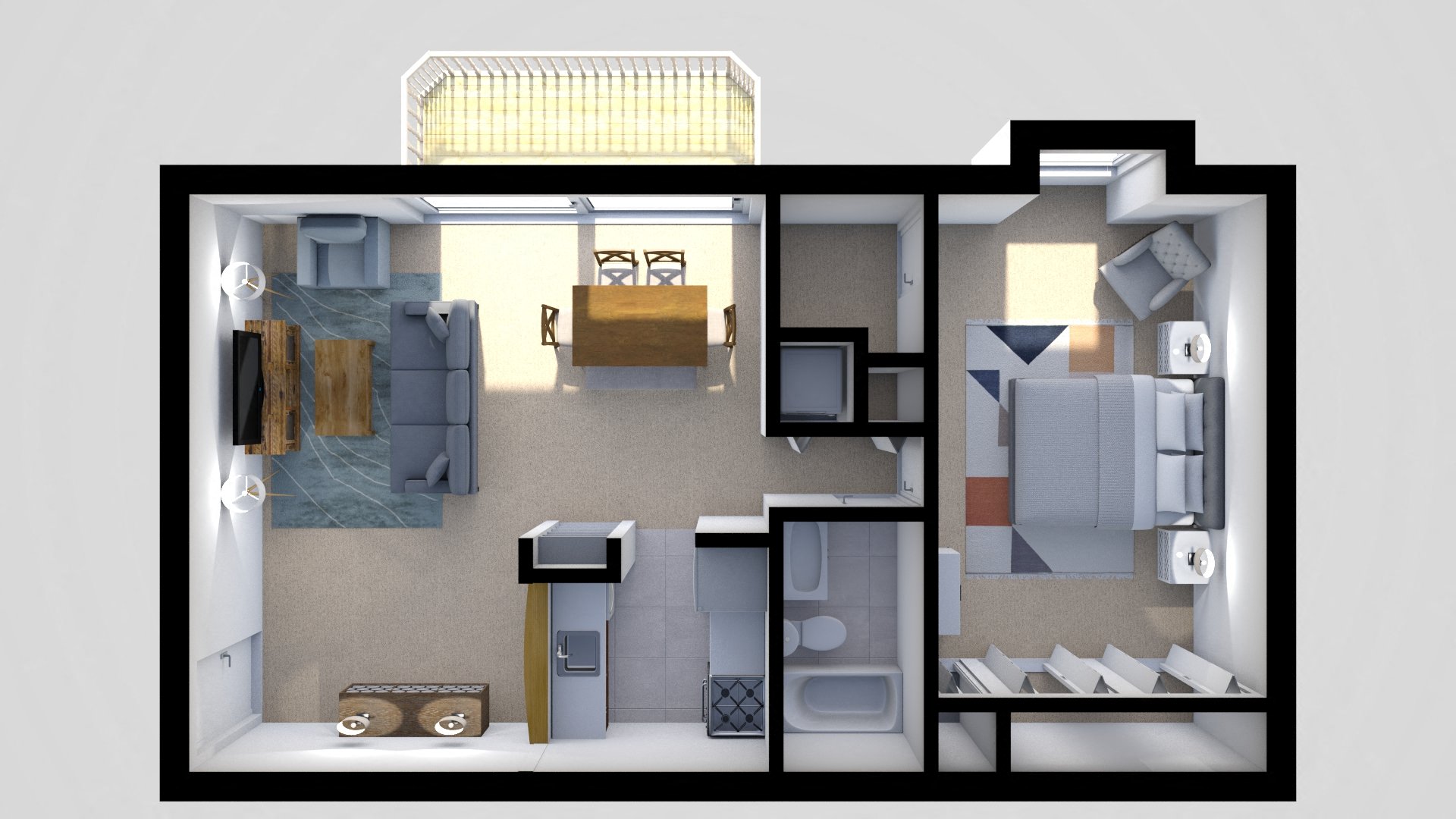 Suite A Floorplan
