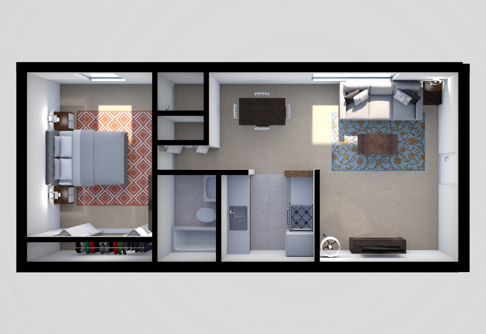 Suite A Floorplan