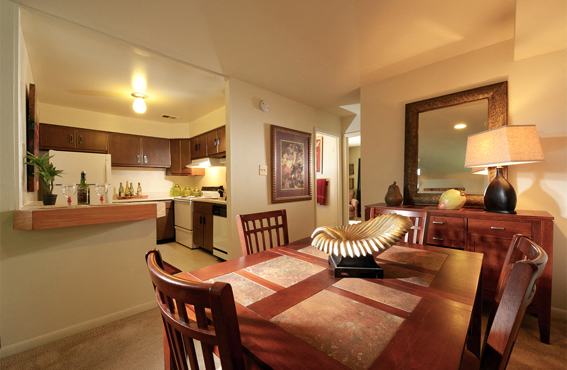 Dining-Kitchen at Hidden Woods Apartments, Glen Burnie, MD
