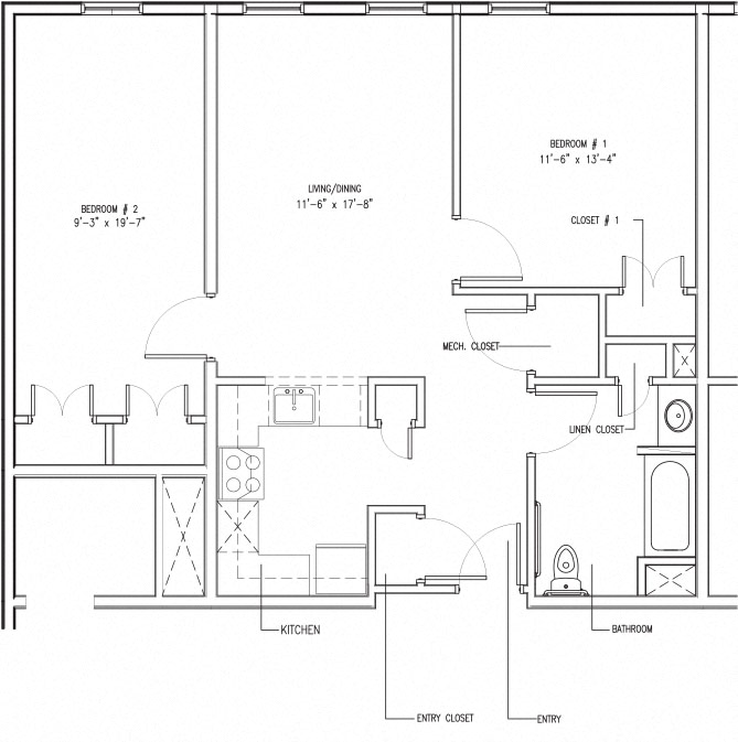 Suite A Floorplan