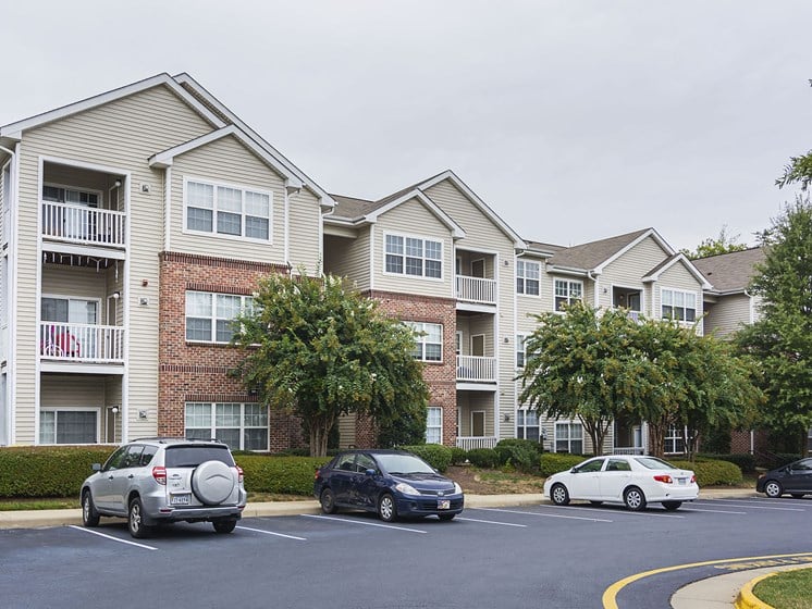 Apartment Building at Ultris Courthouse Square Apartments in Stafford, Virginia, VA