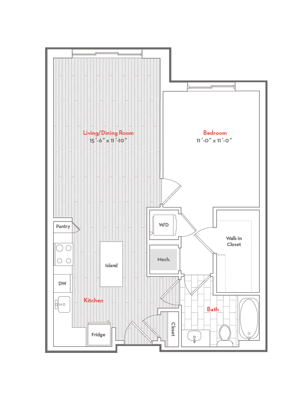 Falls Church 1, 1 + Den, 2 Bedroom Apartments for Rent West Broad