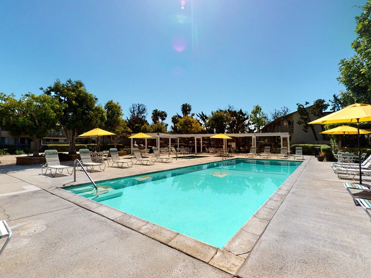 Newport Village Apartments | Costa Mesa, CA | Pool Area