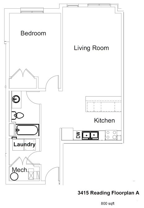Suite A Floorplan