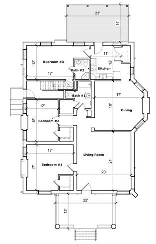 Suite A Floorplan