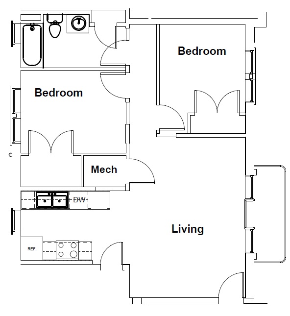 Suite A Floorplan