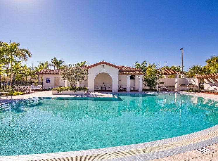2940 Solano at Monterra apartments swimming pool in Cooper City, Florida