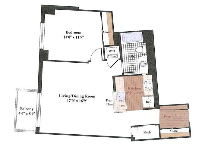 Suite A Floorplan