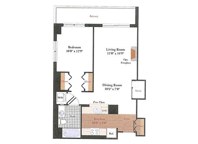Suite A Floorplan