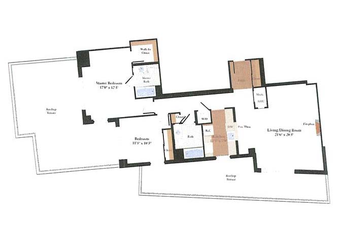 Suite A Floorplan