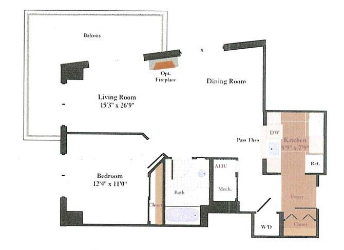Suite A Floorplan