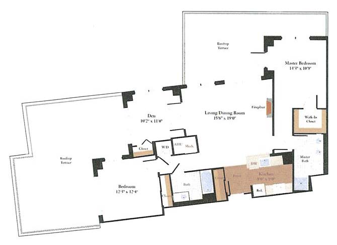 Suite A Floorplan
