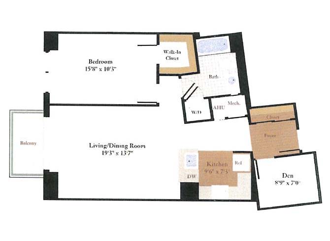 Suite A Floorplan