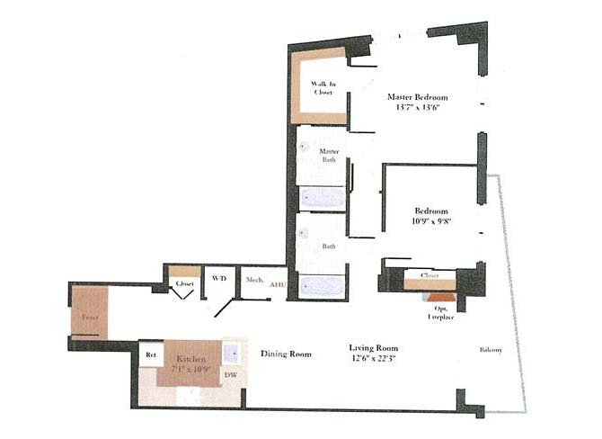 Suite A Floorplan