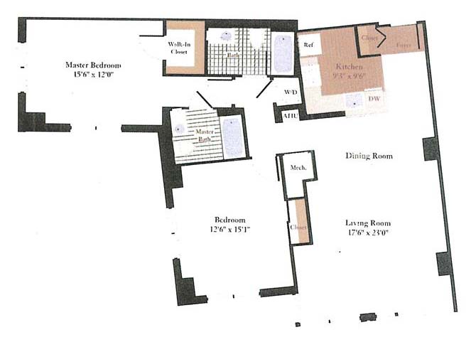 Suite A Floorplan