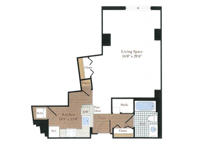 Suite A Floorplan