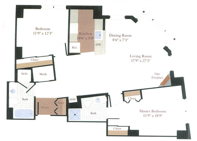 Suite A Floorplan