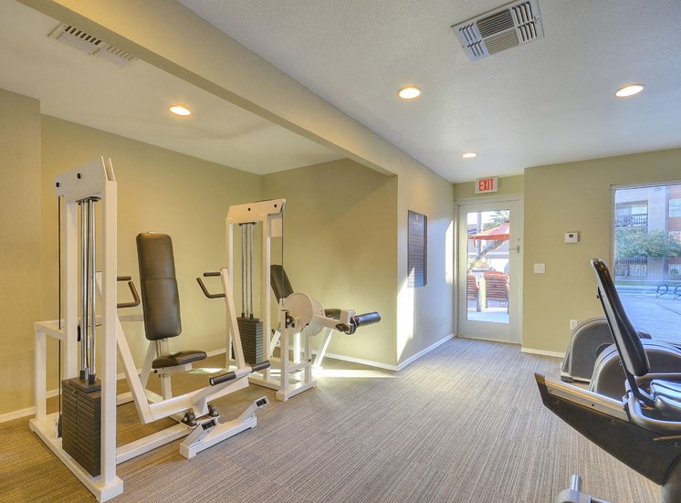 Fitness Center with Strength Conditioning Equipment