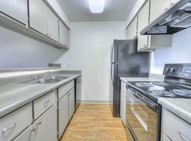 Upgraded Kitchen with Fridge and Stove