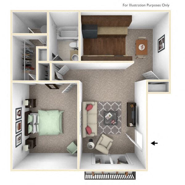Brentwood floor plan