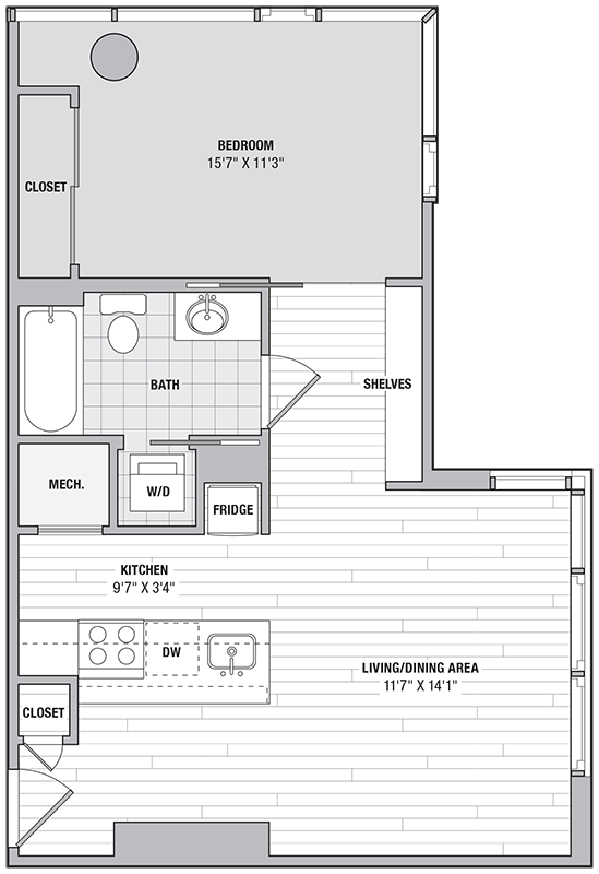 Floor Plan Image of Unit 11216