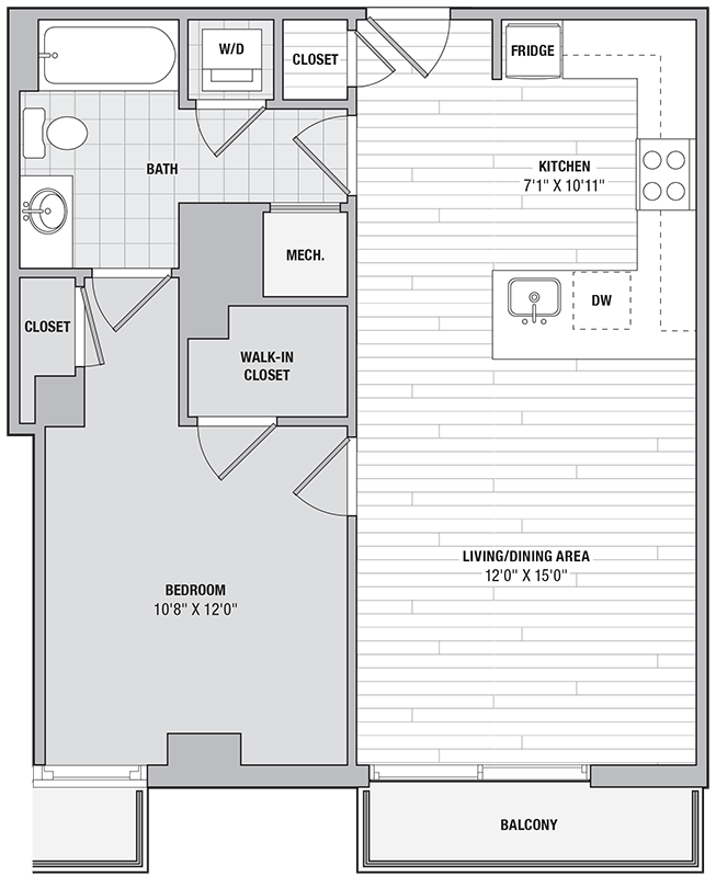 Floor Plan Image of Unit 11216