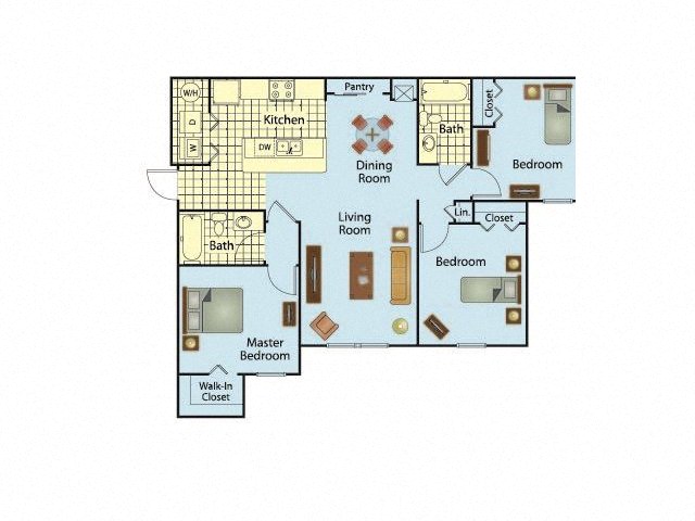 Floor Plans | Landstar Park Apartments | Concord Rents