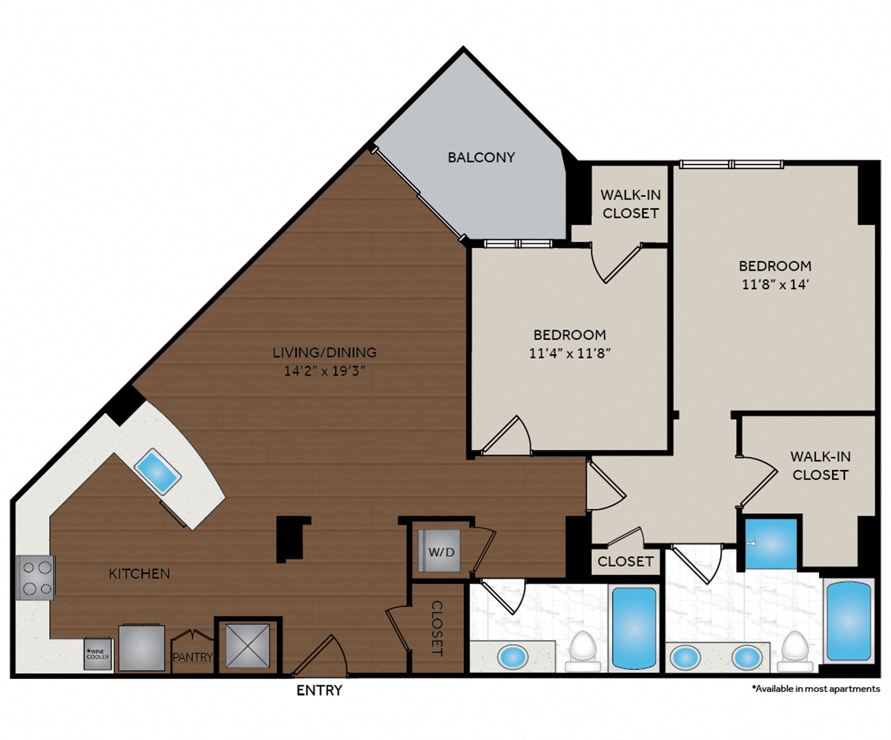Mozart floor plan