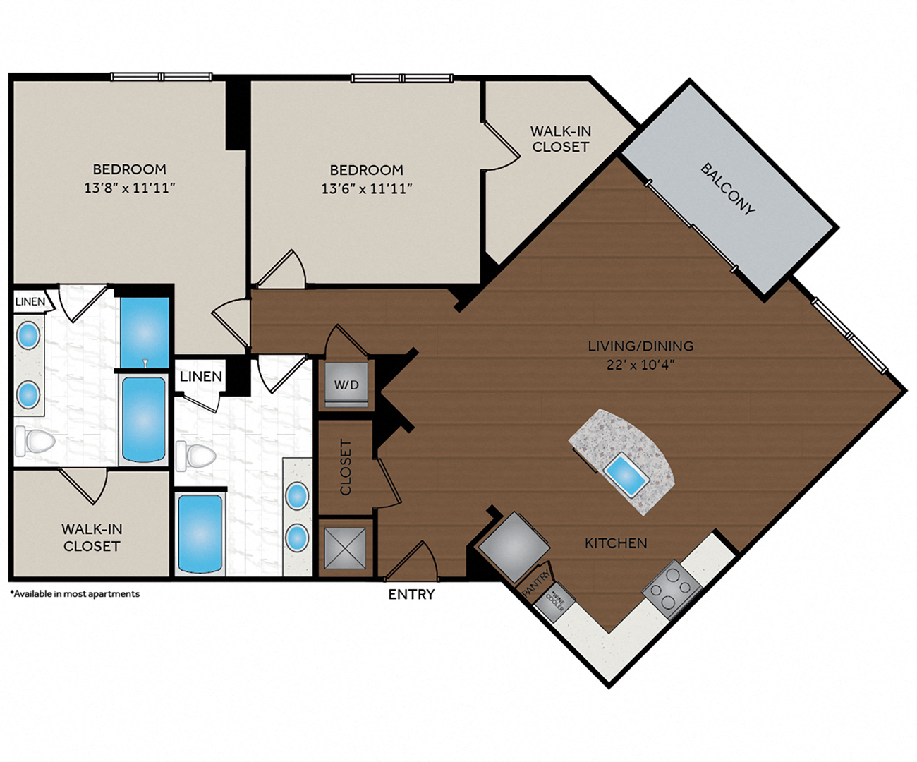 Rossini floor plan