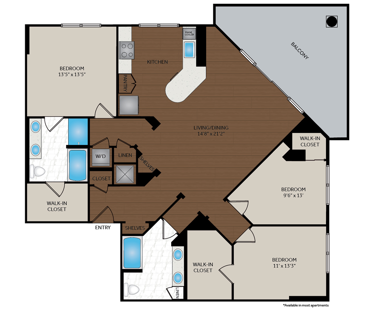 Verdi floor plan