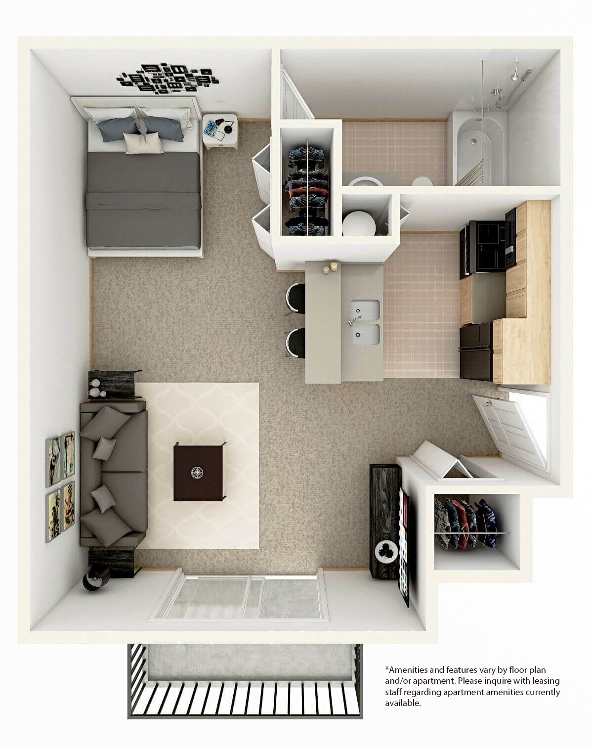 The Cottage floor plan