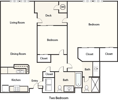 Suite A Floorplan