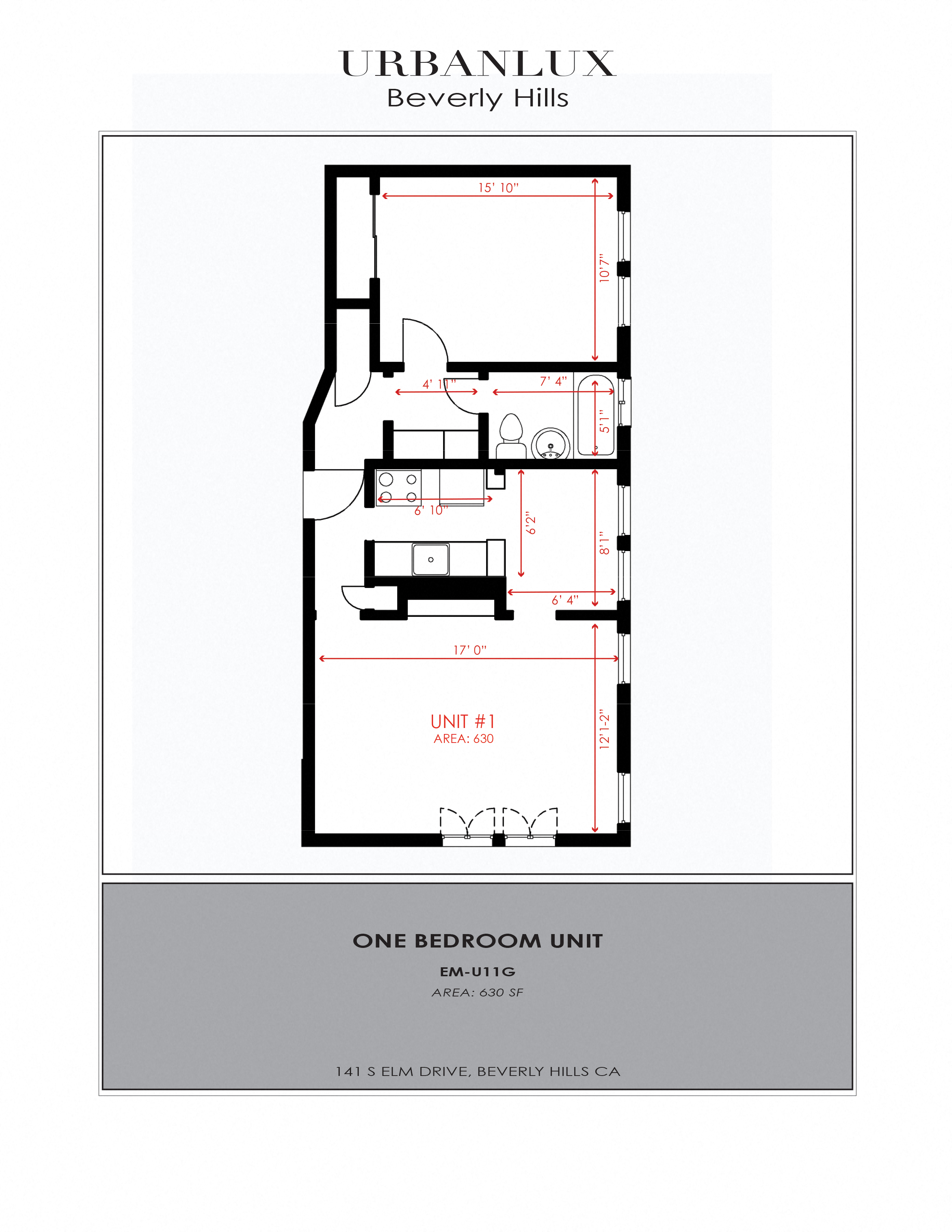 Suite A Floorplan